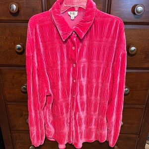 BiBi Pink Button Down Shirt